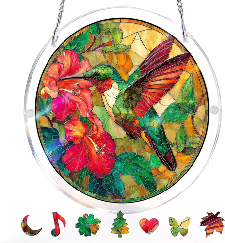 Acrylic jigsaw sun catchers - jigsaw,